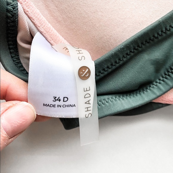 Shade & Shore Green Swimsuit - Picture 3 of 3